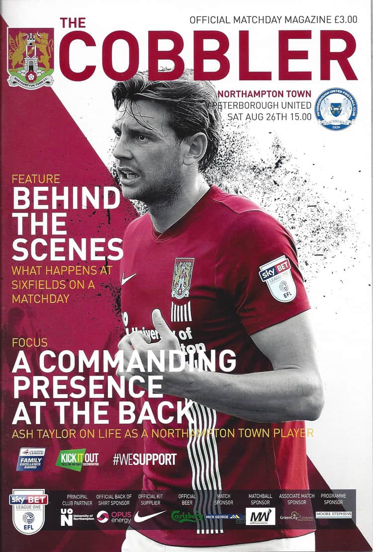 Northampton Town FC v Peterborough United FC